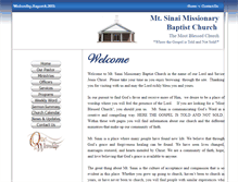 Tablet Screenshot of mtsinaimbc.org